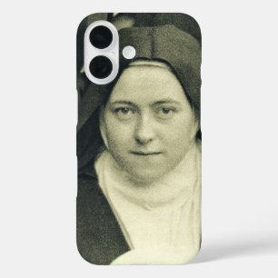 Heilige Therese von Lisieux Rosenregen Sakrale Kun iPhone 16 Hülle