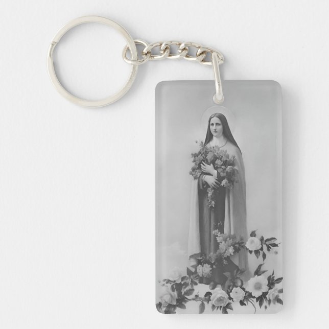 Heilige Therese von Lisieux Schlüsselanhänger (Vorderseite)