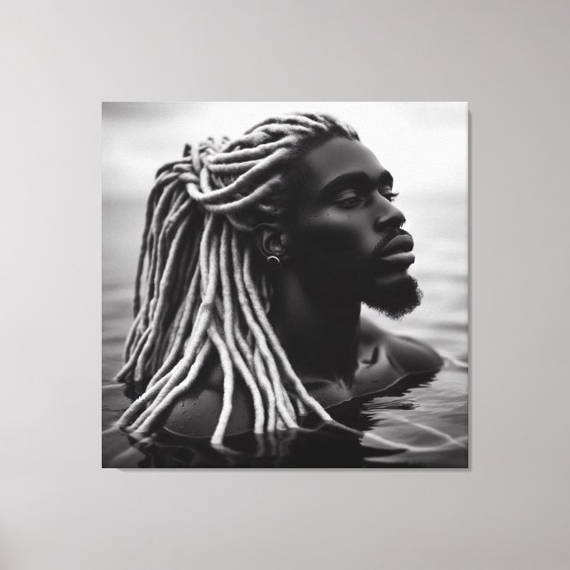 Heilige Tiefen Leinwanddruck (Vorderseite)