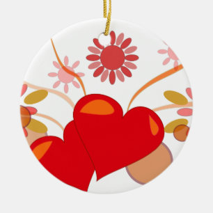 Heilige-Valentin Keramik Ornament