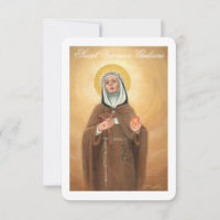 Heilige Veronica Giuliani, Gebetskarte
