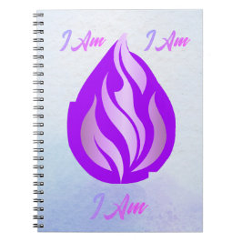 Heilige Violette Flamme - Ich Bin Notizblock