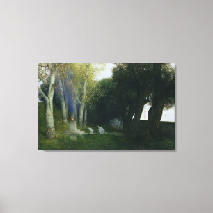 Heilige Waldung, 1886 Leinwanddruck