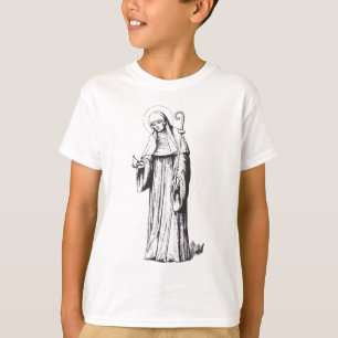 Heilige Walpurga mittelalterliche angelsächsische  T-Shirt