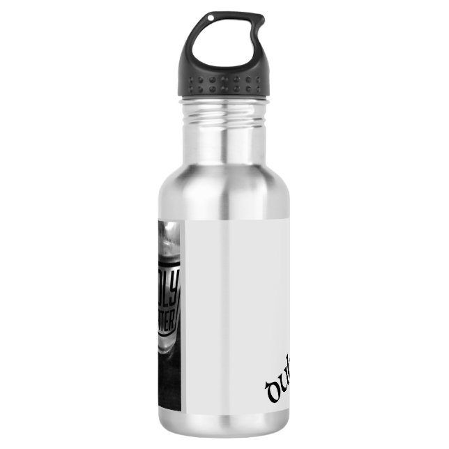 Heilige Wasserflasche Edelstahlflasche (Vorderseite)