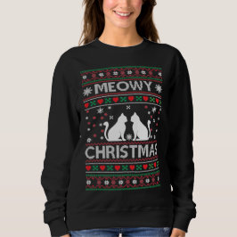 Heilige Weihnachten hässlichen Weihnachtspulli mit Sweatshirt