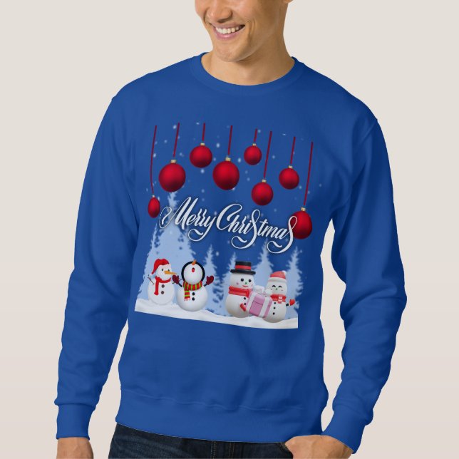Heilige Weihnachten: Winter Edition Sweatshirt (Vorderseite)