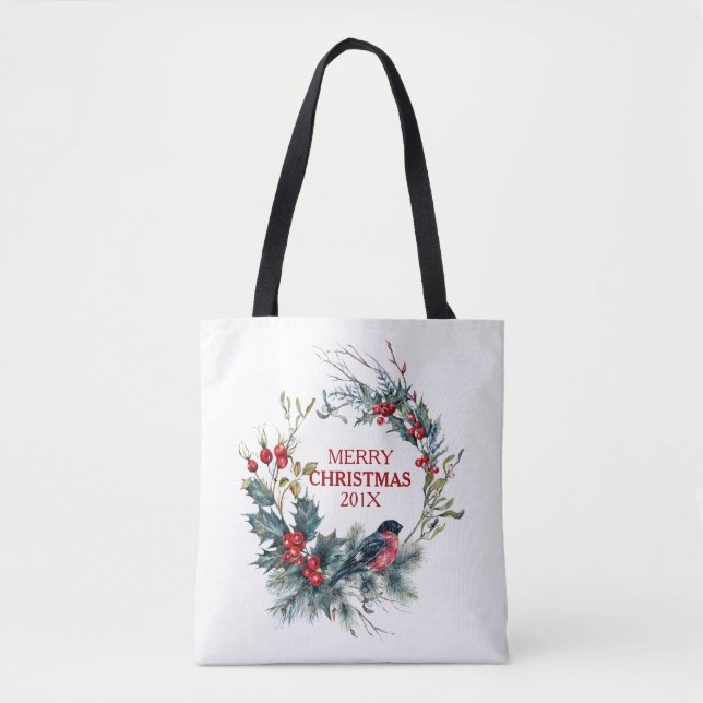 Heilige Weihnachtsfeier & Stierkampfarena Tasche (Vorderseite)