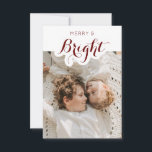 Heilige Weihnachtskarte für das schöne Foto Dankeskarte<br><div class="desc">Wünschen Sie allen,  die Sie kennen einen glücklichen Urlaub mit dieser schönen Karte. Editieren Sie einfach die beiden Foto auf der Karte und die Meldung auf der Rückseite!</div>