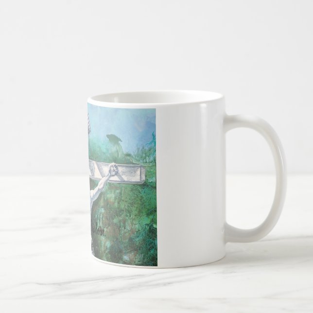Heilige Weihnachtszeit Ostern Taufe Heilige Woche Kaffeetasse (Rechts)
