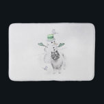 Heilige Weihnachtszeit Snowman Malerei Hund Kunst Badematte<br><div class="desc">Snowman-Hundeportrait, originelles Gemälde, wir spezialisieren uns auf niedliche und lustige Originalkunst, die wir für Sie selbst oder als ein großartiges Geschenk für Ihre Keeshond-Liebhaber kaufen. Seien Sie kreativ - klicken Sie auf "ZOLLEN", um Text hinzuzufügen/zu entfernen/zu ändern, das Bild zu verändern, Farben zu ändern oder alles andere, was das Anpassungsprogramm...</div>