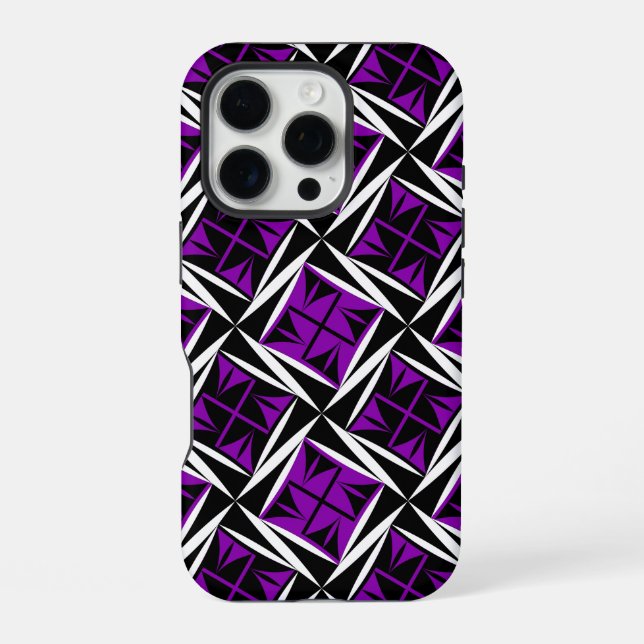 Heilige Winde in Lila iPhone 16 Pro Hülle (Rückseite)