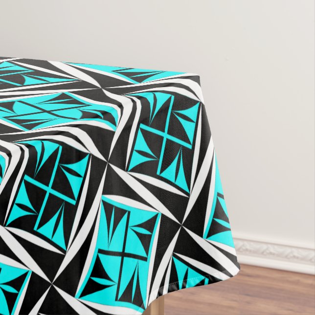 Heilige Winde in Türkis Tischdecke (Beispiel)