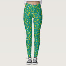 Heiligen Patrick Tagesdruck-Leggings