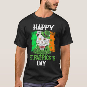 Heiligen-Patricks-Katz-Kostüm Irisches Kätzchen Ir T-Shirt