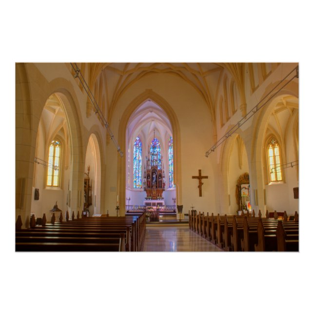 Heiligenstädter Pfarrkirche St. Michael Poster (Vorderseite)