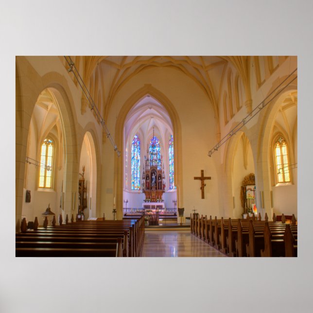 Heiligenstädter Pfarrkirche St. Michael Poster (Vorne)