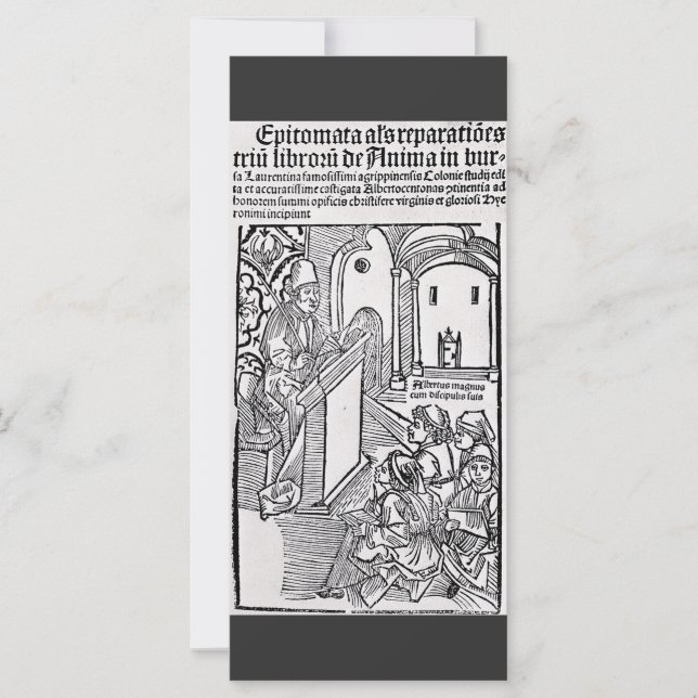 Heiliger Albertus Magnus Doktor der Kirche (Vorderseite)