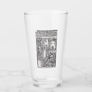 Heiliger Albertus Magnus Doktor der Kirche Glas