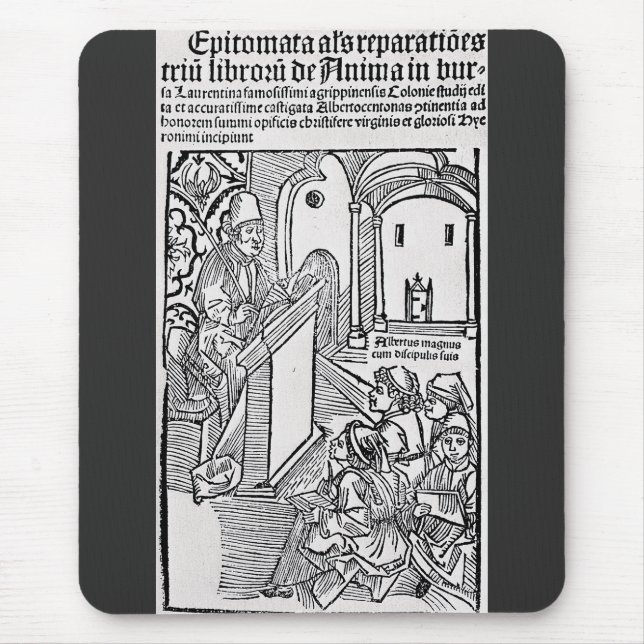 Heiliger Albertus Magnus Doktor der Kirche Mousepad (Vorne)