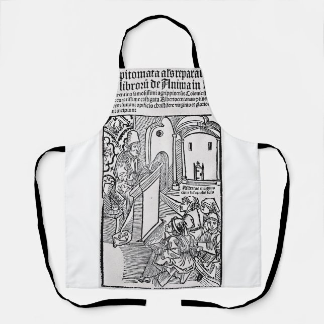 Heiliger Albertus Magnus Doktor der Kirche Schürze (Vorderseite)