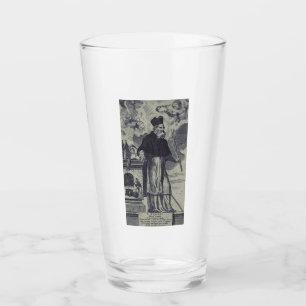 Heiliger Albinus von Angers Höchster Bischof der B Glas