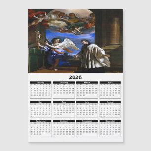 Heiliger Aloysuis de Gonzaga 2026 Kalender Magnetkarte