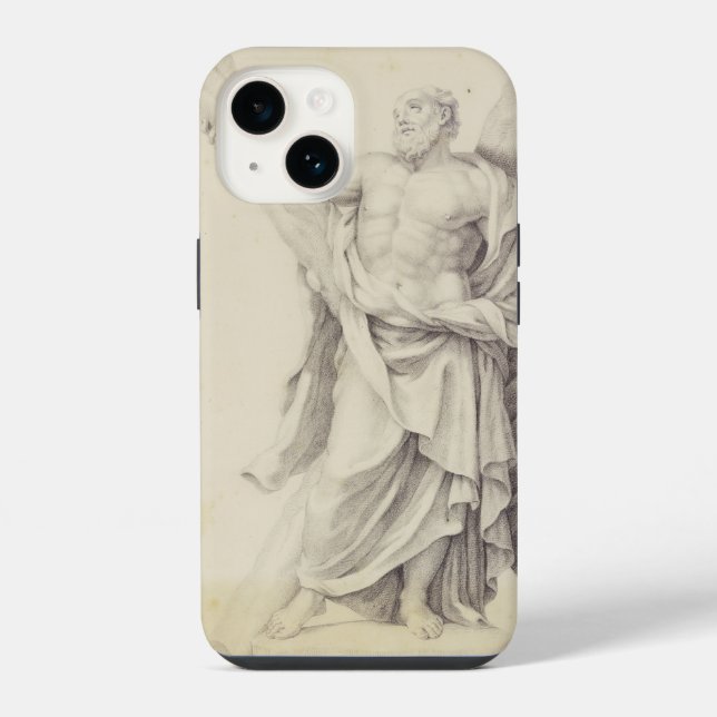 Heiliger Andreas der Apostel Erstberufener Jünger iPhone 14 Hülle (Rückseite)