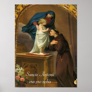 Heiliger Anthony-Plakat, Poster di Sant'Antonio