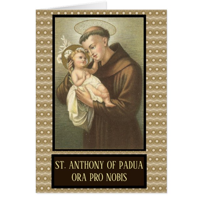 Heiliger Anthony von Padua-Baby Jesus (Vorne)