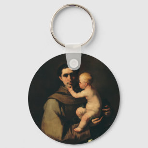 Heiliger Antonius von Padua von Luca Giordano Schlüsselanhänger