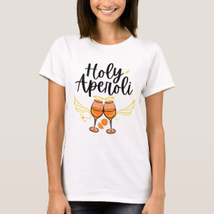 Heiliger Aperoli Witty Trendy Aperol Spritz Statem T-Shirt