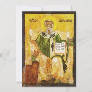 Heiliger Athanasius von Alexandria Einladung