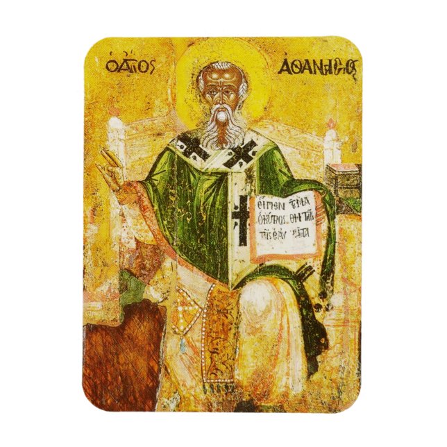 Heiliger Athanasius von Alexandria Magnet (Vertikal)