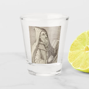 Heiliger Augustiner Hippo-Doktor der Kirche Schnapsglas