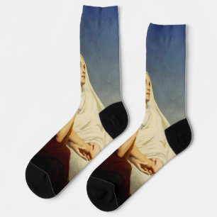 Heiliger Augustinus und Heilige Monica Socken