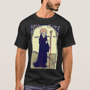 Heiliger Benedikt von Nursia Schutzpatron Europas T-Shirt