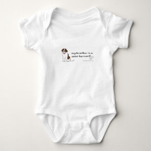 Heiliger Bernard Baby Strampler