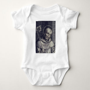 Heiliger Bernhard von Clairvaux Doctor Mellifluus  Baby Strampler