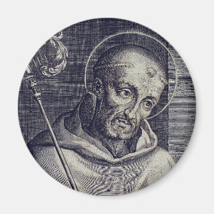 Heiliger Bernhard von Clairvaux Doctor Mellifluus Magnet