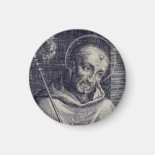 Heiliger Bernhard von Clairvaux Doctor Mellifluus  Magnet