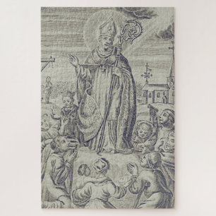 Heiliger Bischof Amandus von Maastricht Heiligenka