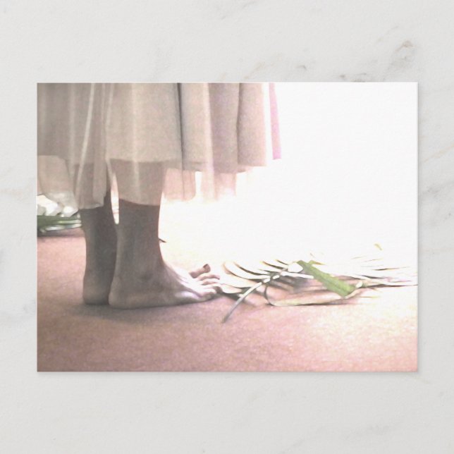 Heiliger Boden Postüberfahrt Postkarte (Vorderseite)