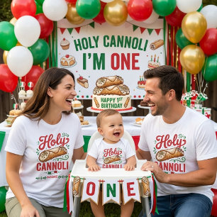Heiliger Cannoli personalisierter Name T-Shirt