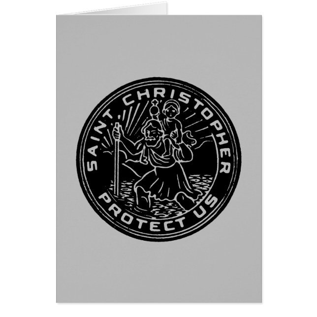 Heiliger Christophorus-Medaille (Vorne)