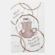 Heiliger Cuppa Jo Absurdi-Teetuch