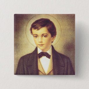 Heiliger Dominikus Savio Schüler von Johannes Bosc Button