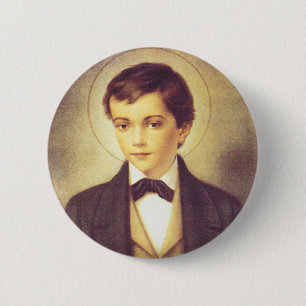 Heiliger Dominikus Savio Schüler von Johannes Bosc Button