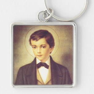Heiliger Dominikus Savio Schüler von Johannes Bosc Schlüsselanhänger