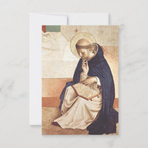 Heiliger Dominikus von Fra Angelico Premium-Heilig Dankeskarte